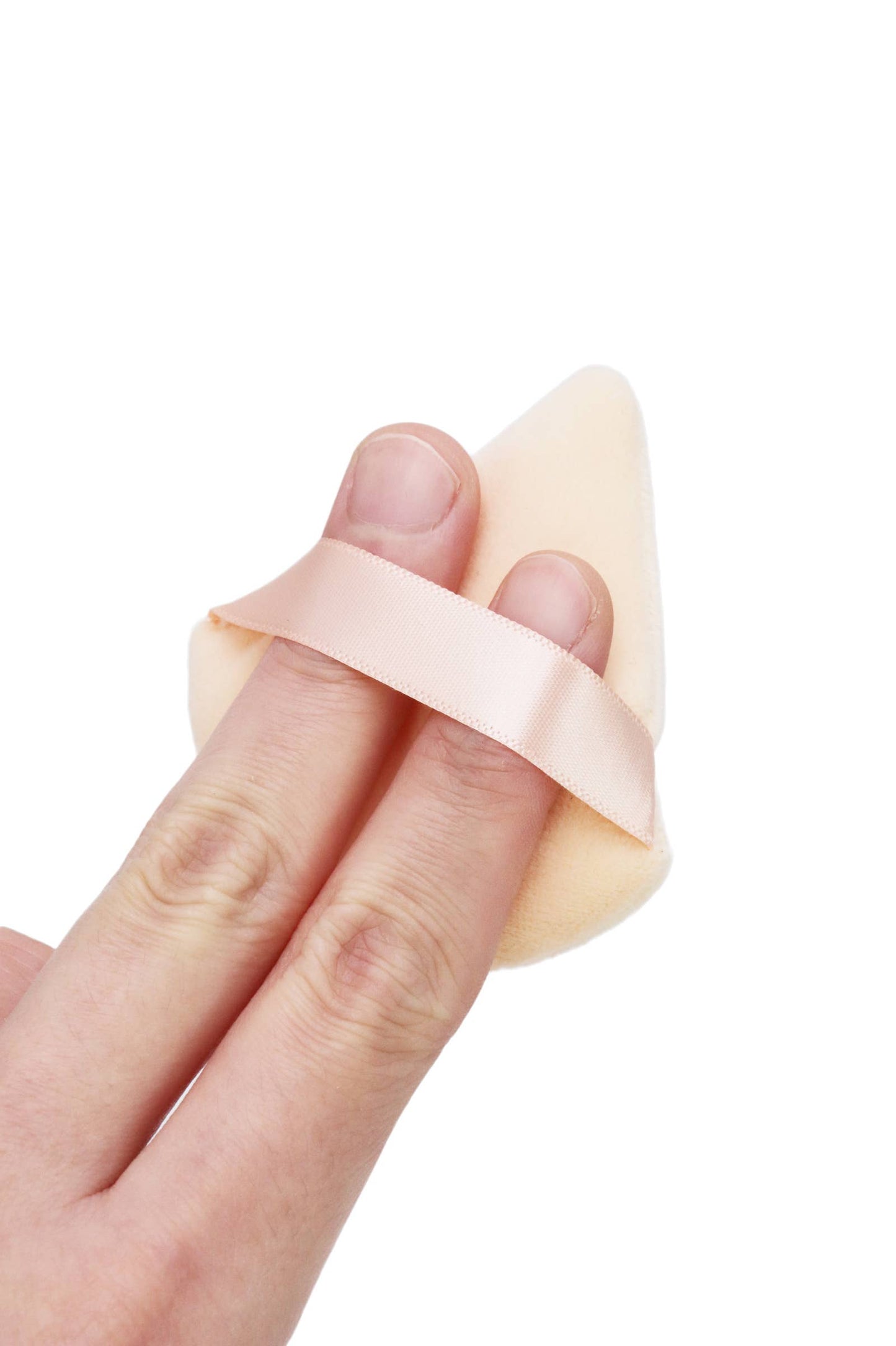 Velvet Triangle Makeup Powder Puff – 3 Pack