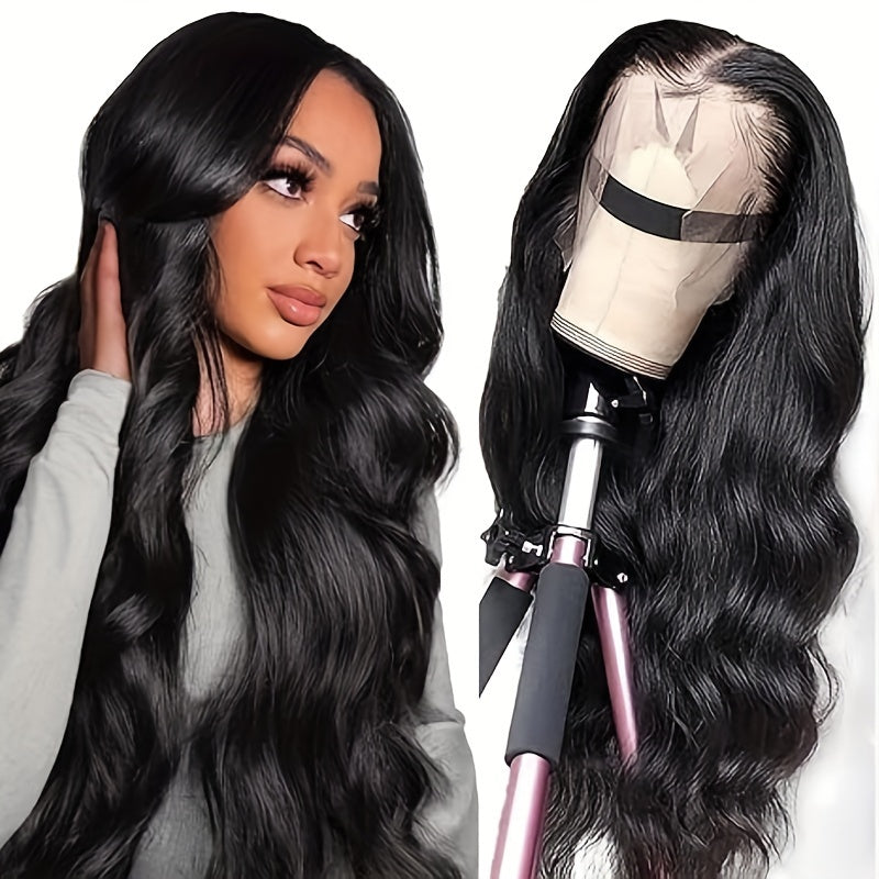 TIMOPOL Hd Clear Lace Front Wig Body Wave 13X4 Lace Front Wig 200% Density Human Hair Wig Pre-drawn