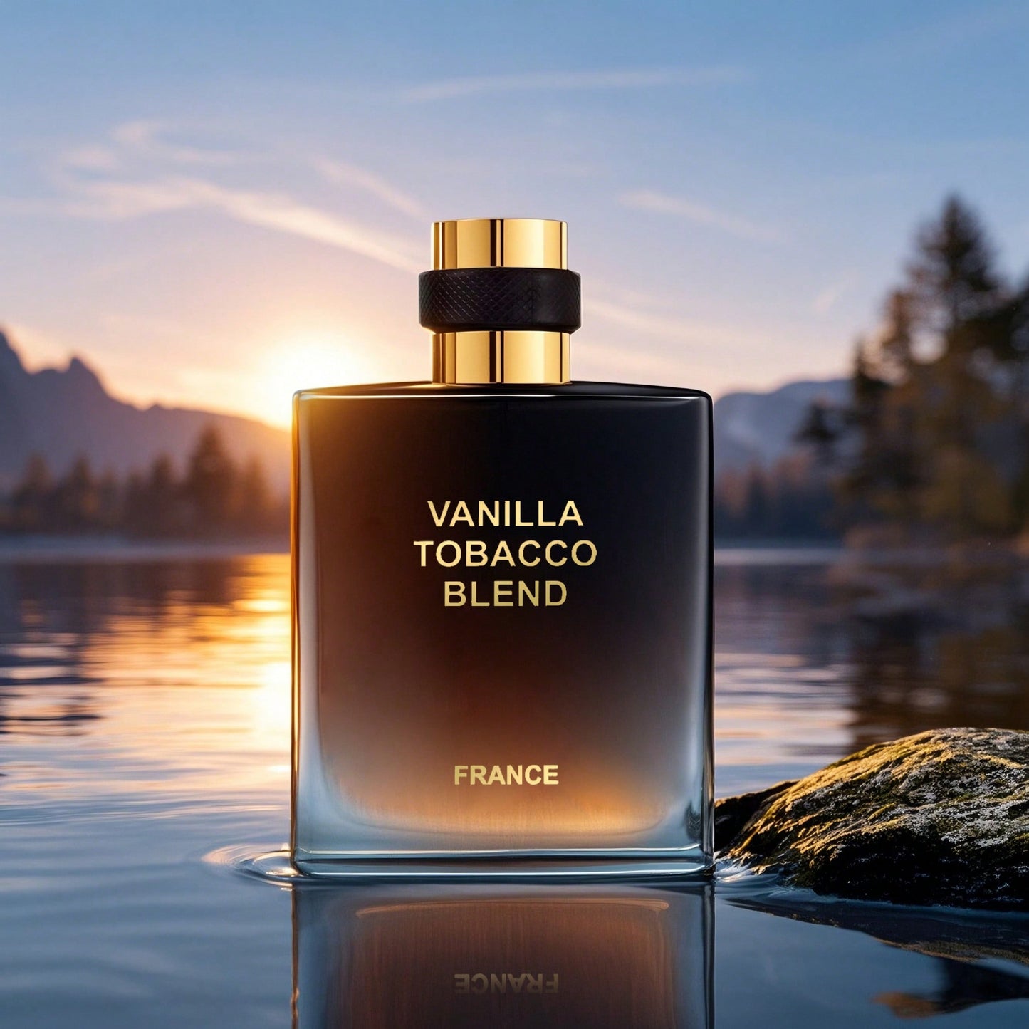 Men Cologne Vanilla Tobacco Blend For Men Eau De Parfum Spray - 3.4oz/100mL Long-Lasting Cologne With Oriental Spicy, Tobacco & Vanilla Notes, Includes 5ML Travel-Size Body Spray