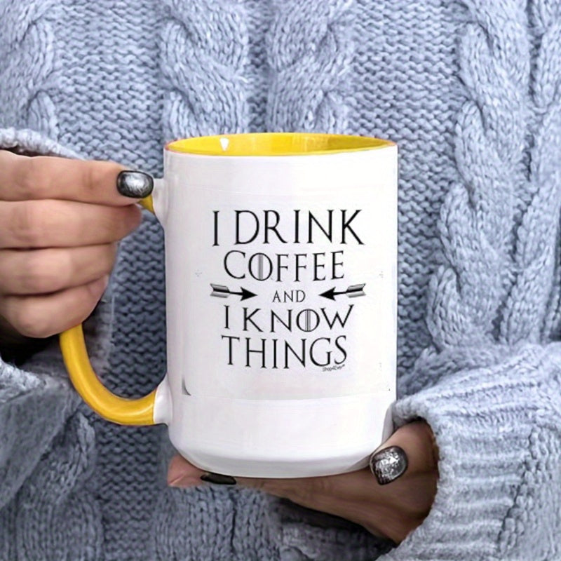 15OZ Ceramic Mug Coffee Cup Green, Red, Blue with Picture Cup Father'S Gift Mother Brother Sister Gift Festival Gift