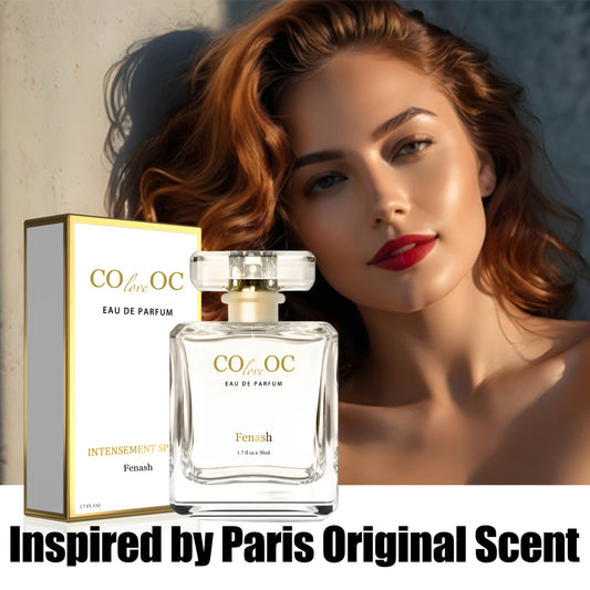 COLoveCO Eau De Parfum Spray, Luxury Amber Scent, Starting Citrus, Slowly Floral Scents Of Jasmine And Fields Rose, Floral Note, Pure Women'S Perfume, Long Lasting, Travel Wear, Birthday Gift, Suitable For Work, Dating, Trave