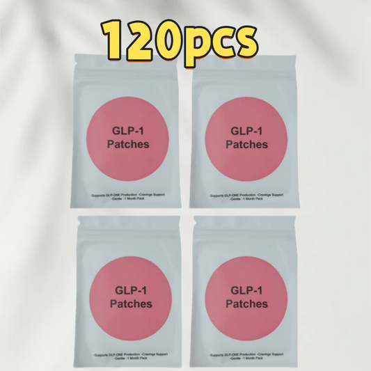 120pcs, 90pcs, 60pcs of GLP-1 Patches, Which Include L-Glutamine, Berkinone, Chromium, Date Palm, And Ginger - Vegan, Ethically Made, High-Quality Moxibustion Patches That Last for 8 Hours