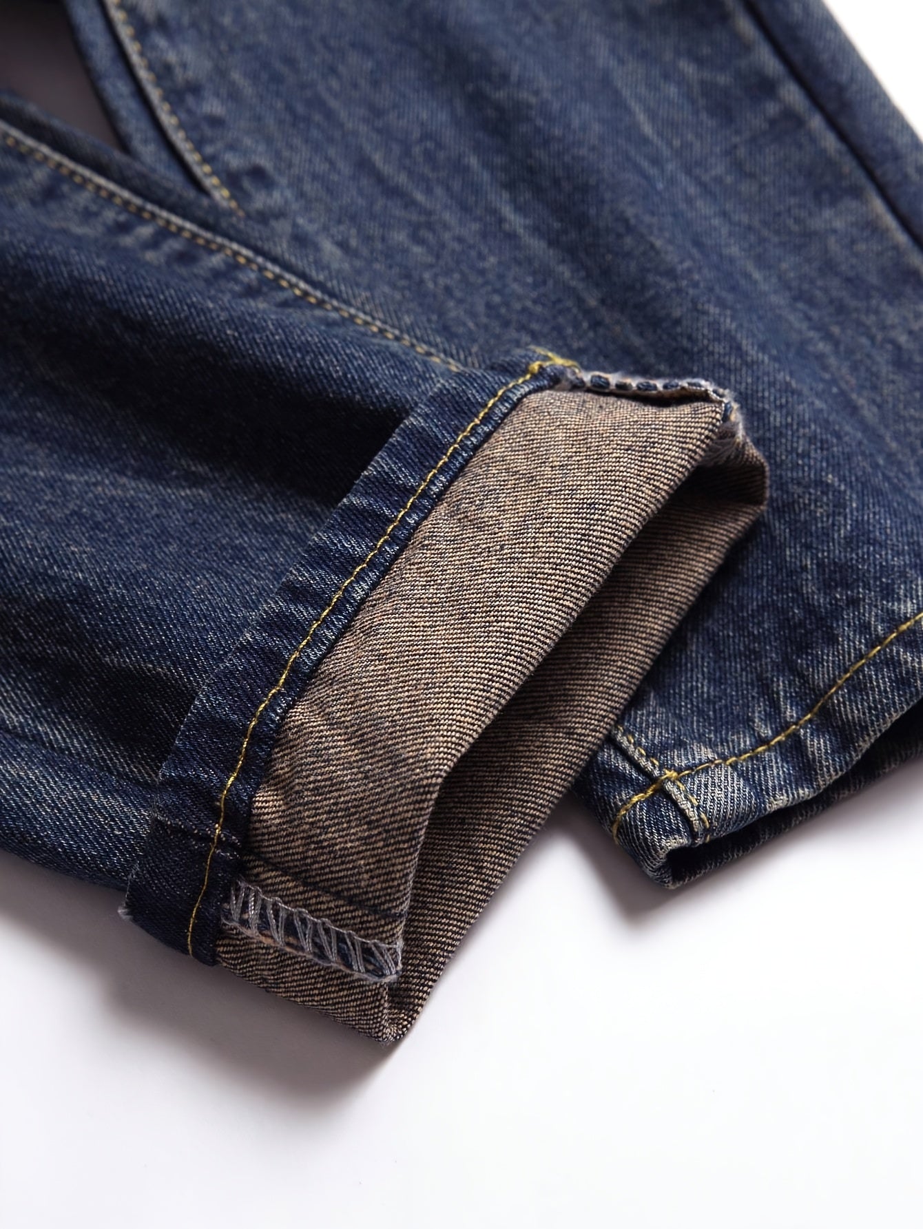 [Trendy Boys' Retro Jeans] Trendy Boys' Retro Washed Blue Jeans | Cartoon Teddy Bear Patch Embroidered Hole Straight Leg Youth Clothing