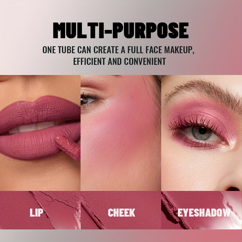 Pudaier Velvet matte Liquid Lip Gloss High Lip Paste, -transfer and long-lasting. 5pcs of deep berry and nude shade suitable for all Light Beige tones. Moisturizing and non-drying formula, perfect gift set for Halloween and C