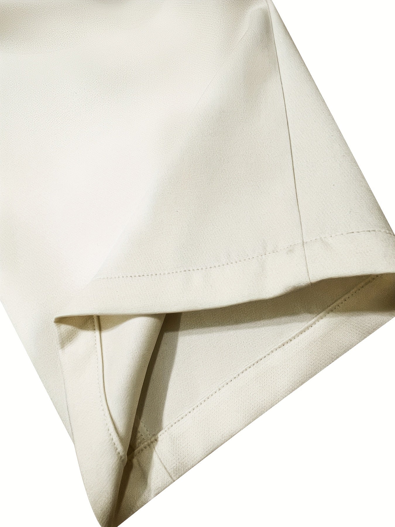 Women's Elegant Solid Black Trousers with Hidden Zipper Closure - Structured Non-Stretch All-Season Work Pants for Commuting, Travel & Professional Attire, Machine Washable Tailored Fit, High Waist Trouser Pants for Women, Pa