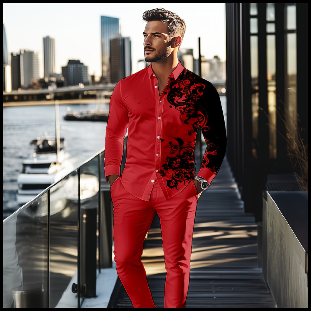 Men's 2 pc pants set
