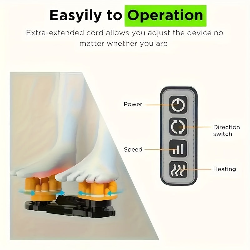 Heated Foot Massager for Circulation & Relaxation: Gift for Father's Day & Mother's Day