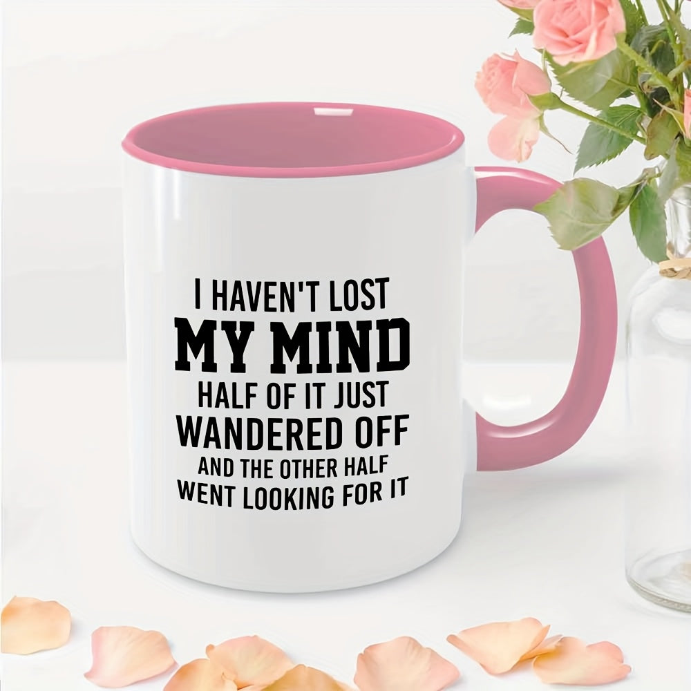 1pc 3A Grade, Funny Mug, 11 OZ, Novelty coffee cup, Coffee Bar Accessories, Inspirational quote text, Gifts for birthdays, Halloween, Father's Day, Mother's Day, Gift for friend sister, brother, dad, mom, Use At Home Party