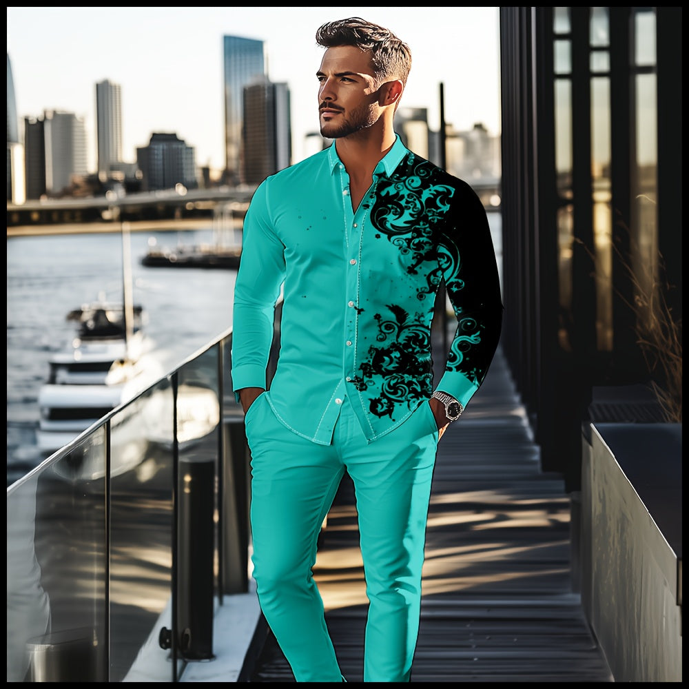 Men's 2 pc pants set