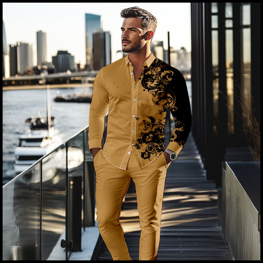 Men's 2 pc pants set