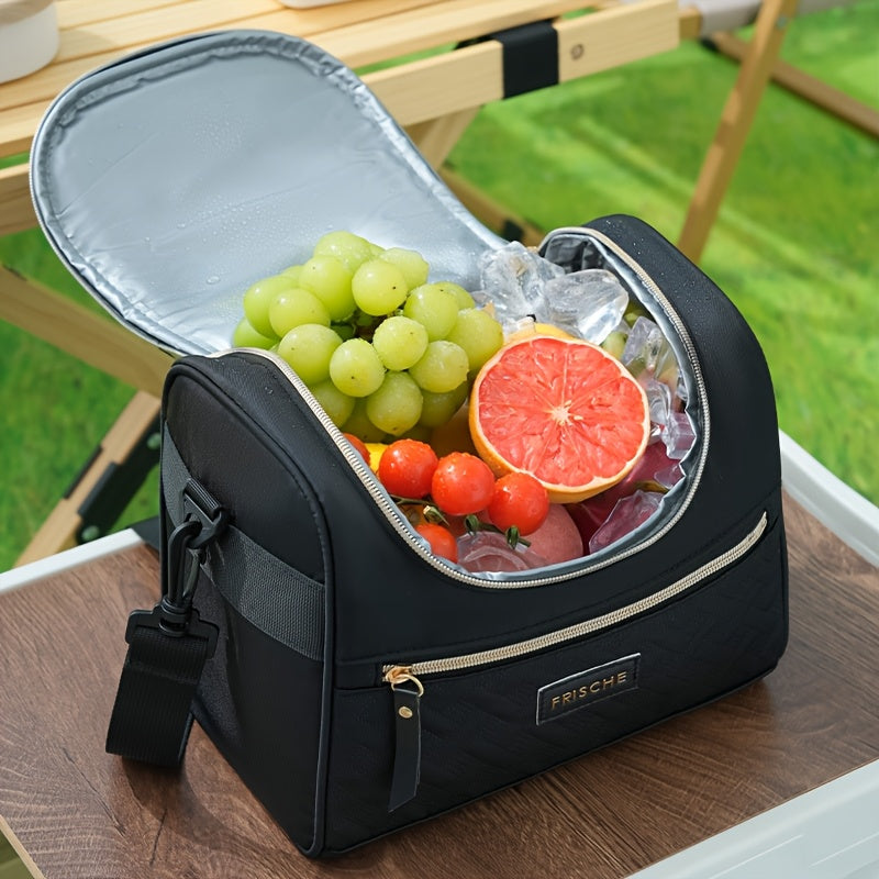 [Leakproof Insulated Lunch Bag] Reusable Leakproof & Lightweight Insulated Lunch Bag | Thermal Food Carrier Tote for Travel, Picnics, Work, Outdoors - Durable Built-in Insulation Cooler