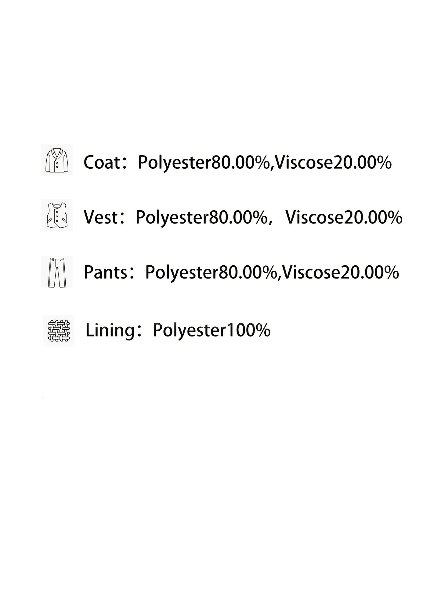 Mosedou Boys 4pcs Suit Set Blazer&Waistcoat&Pants&Tie 2-16Yrs Kids Formal Wear British Style Wedding & School Outfit Boys' Suits 4pcs Sets Teens Formal Suits for Vest&Tie Wedding Flower Boy Attire