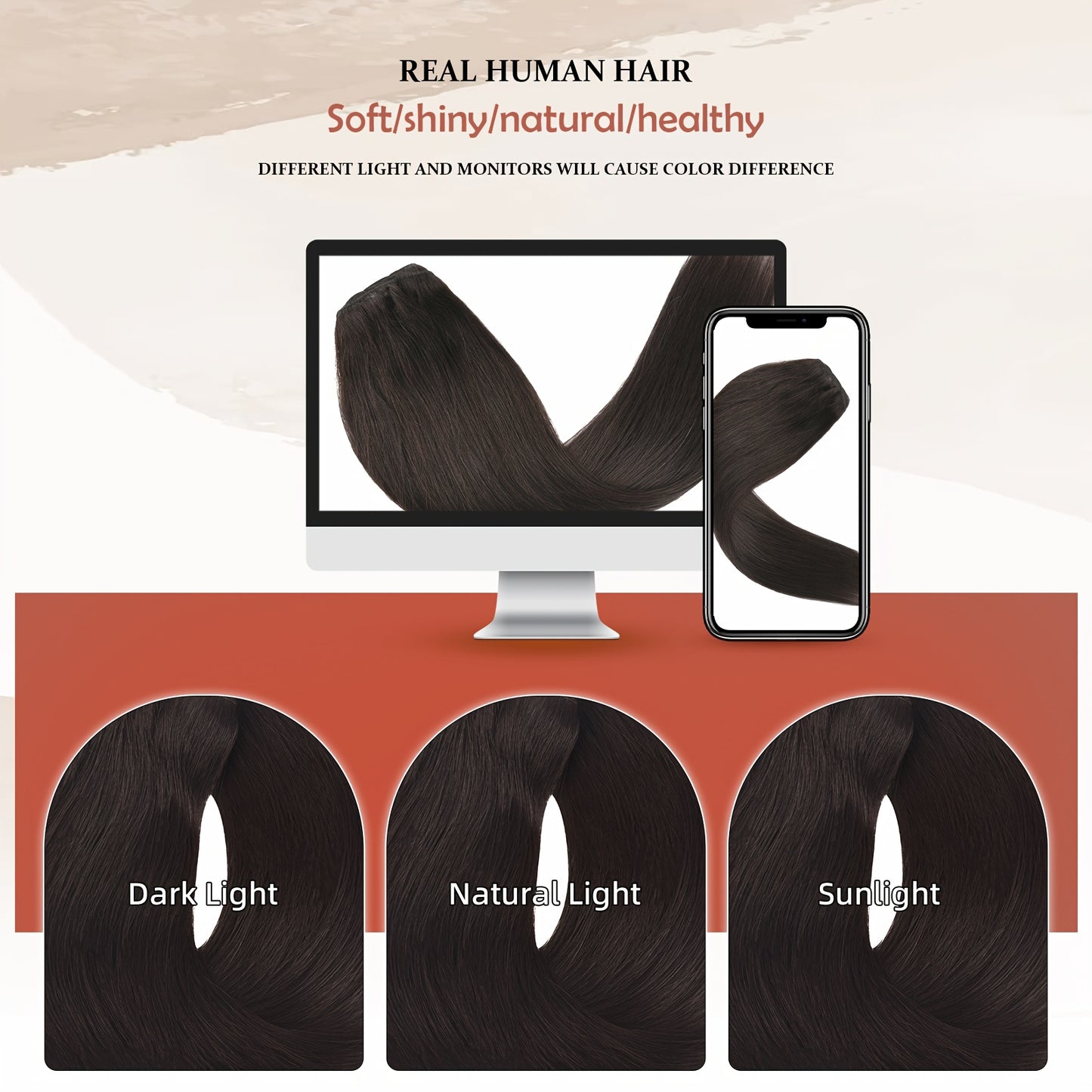12-16 Inch Hair Extensions Clip In Real Human Hair Clip On Hair Extensions Human Hair Clip Ins Invisible Hair 3pcs/Pack