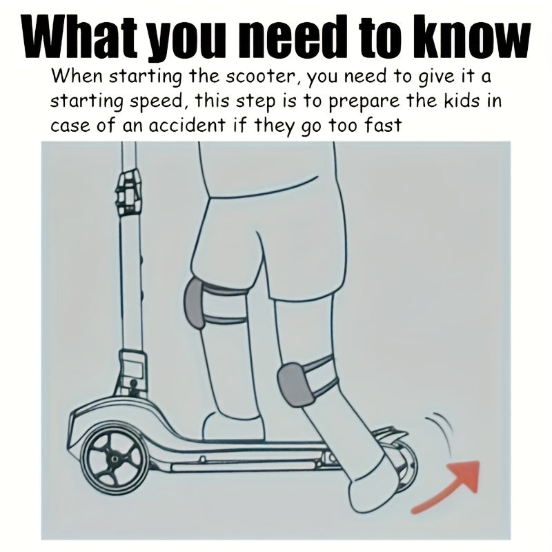 Best Seller- IK2 Electric Scooter for Youngsters 3-8, 70W Folding & 8KM/H Top E-Scooter, 30-60 Mins Ride Time, Colorful Glowing Wheels, Adjustable Height, 2025 New EScooter Gifts for Boys Girls