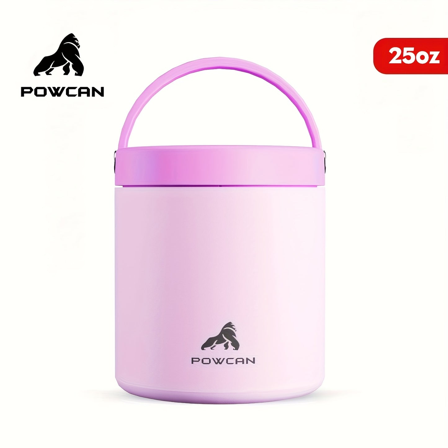 [Paw Print Tumbler] POWCAN 32oz Insulated Stainless Steel Tumbler with Cute Paw Print Design - Pink & Black, Dishwasher Safe, Reusable, Perfect for Coffee, Tea, or Cold Drinks, Coffee Travel Mug