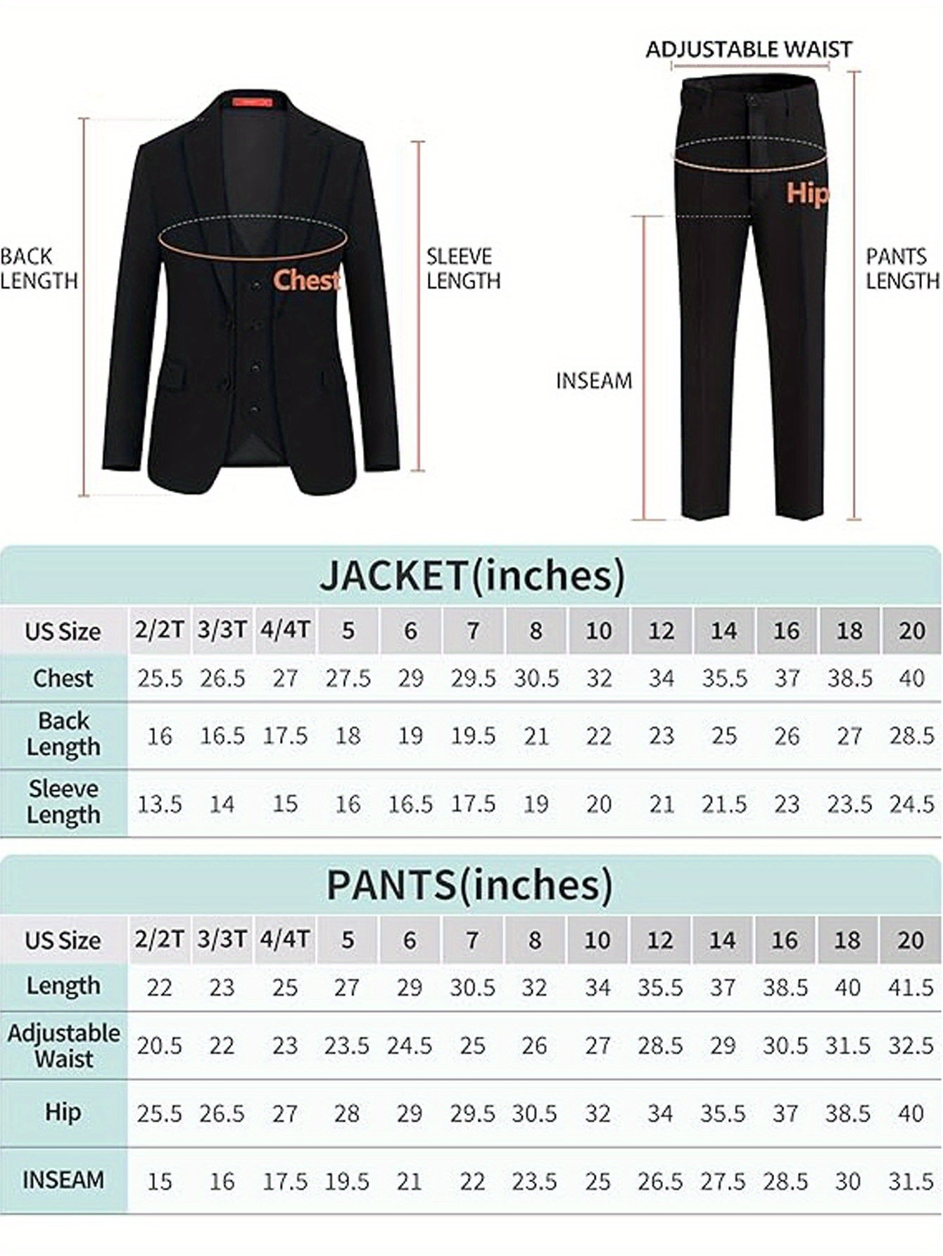 Boys' 3pcs Slim Fit Tuxedo-Style Suit Set Herringbone Jacket Vest Dress Pants Formal Wedding Attire with Ring Bearer Gloves