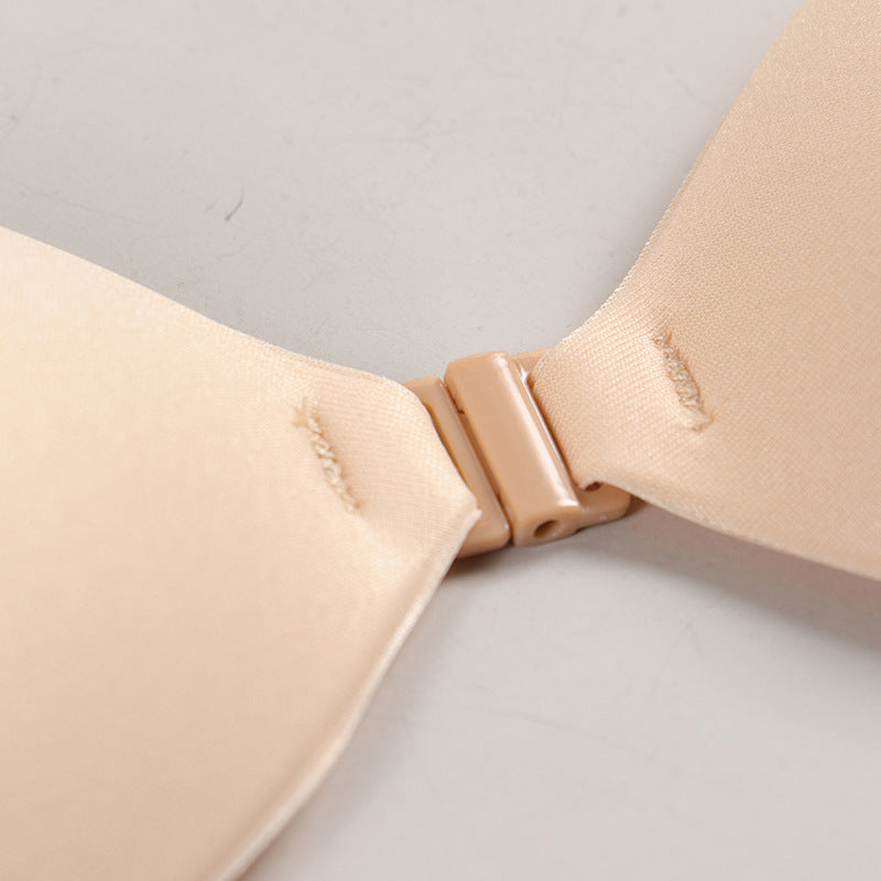 Women'S Sexy Non-Slip Invisible Bra - Wire-Free Seamless Undergarment with Removable Strap, Lightweight Everyday & Special Occasion Bra for Wedding, Swimsuit, Backless Dresses - Discreet Under Clothing - Perfect Gift for Her,