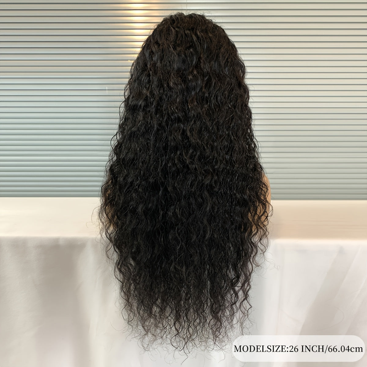 200 Density 360 Full Lace Front Human Hair Wig - 20/22/24 Inch Water Wave Curly Wig with Natural Look for Valentine's Day & Spring Festival, Unisex Design for All Ethnicities, Versatile Hair Wig | Side Part Wig | Wig Accessor