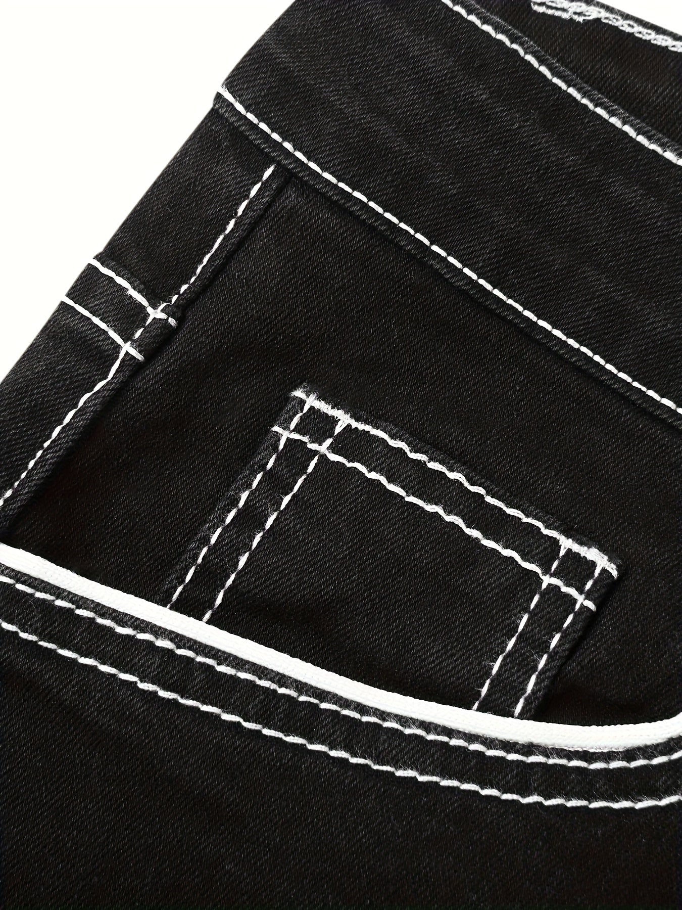 Men's High Quality Straight Leg Jeans - Perfect For Daily Commutes And Casual Outings