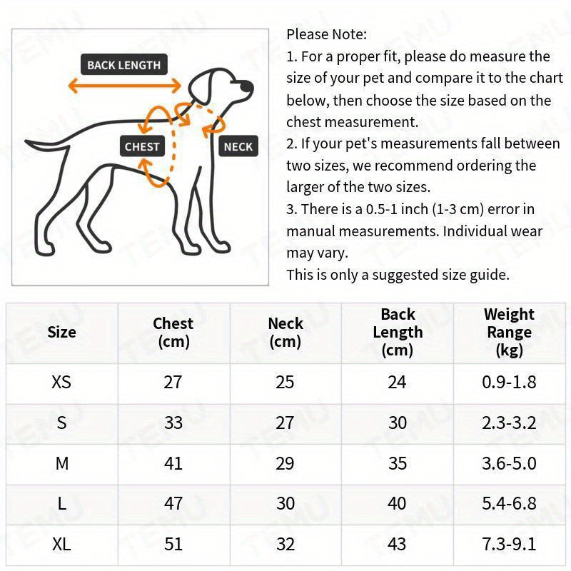 Waterproof Pet Raincoat For Small Dogs - Cute And Functional Outdoor Dog Apparel