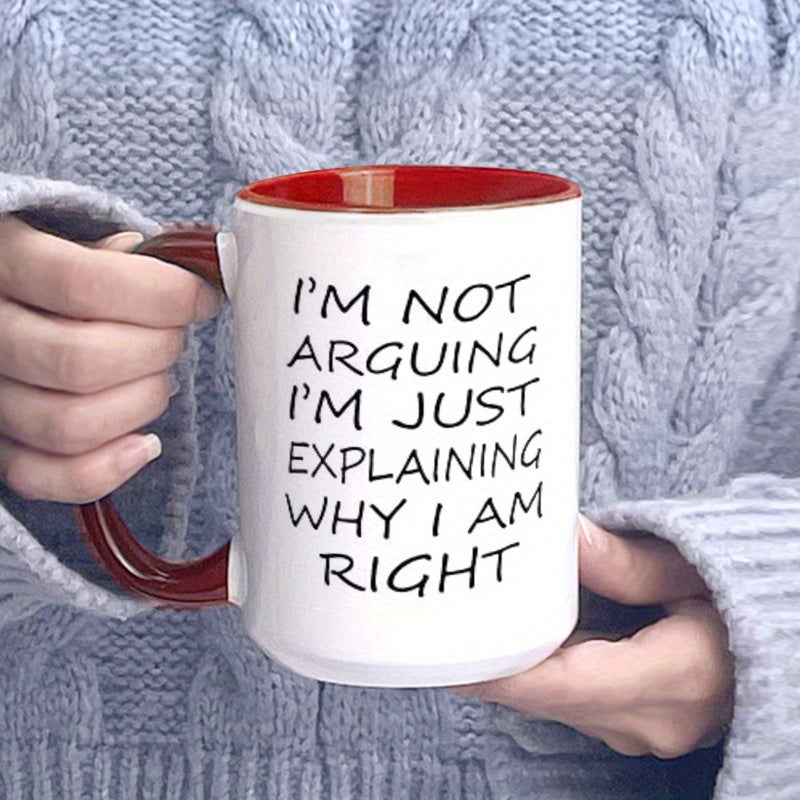 15OZ Ceramic Mug Coffee Cup Green, Red, Blue with Picture Cup Father'S Gift Mother Brother Sister Gift Festival Gift