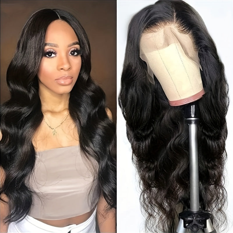 TIMOPOL Hd Clear Lace Front Wig Body Wave 13X4 Lace Front Wig 200% Density Human Hair Wig Pre-drawn