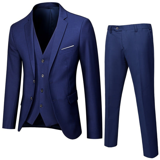 Suit Men'S Business Casual Suit Formal Suit Groomsmen'S Suit Groom Wedding Dress for Dress Up and Cosplay