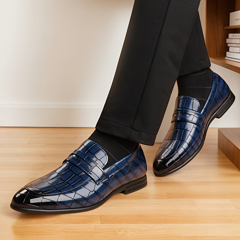 New Plus Size Men's Fashionable And Versatile Blue Sneakers, Comfortable And Non Slip Rubber Sole, Durable Shoes, Men's Shoes, Fashionable And Versatile 38696