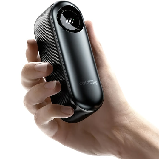 Handheld Portable Turbo Fan, 16000 RPM Small Fans Portable Cooling, 4000mAh USB Rechargeable Personal Battery Operated Mini Small Pocket Fan with 1-100 Speeds for Travel, Outdoor, Vacation, Concerts