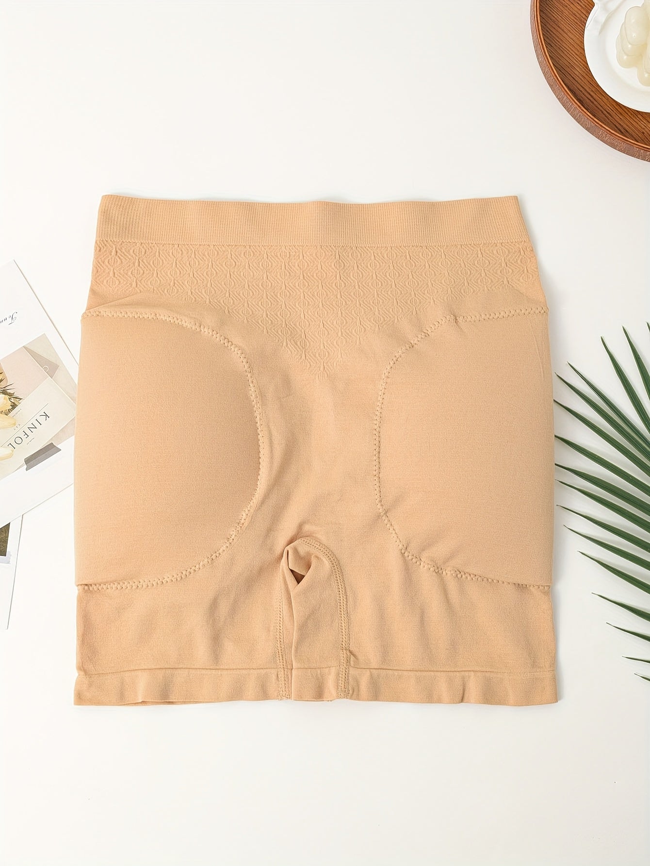 1pc CELILIN Women's High-Waisted Shapewear Shorts - Tummy Control, Butt & Thigh, Non-Slip Waistband, High-Elasticity Workout & Everyday Pants - Posture Correction & Body Contouring for Gym, Casual, Formal Outfits - Machine Wa