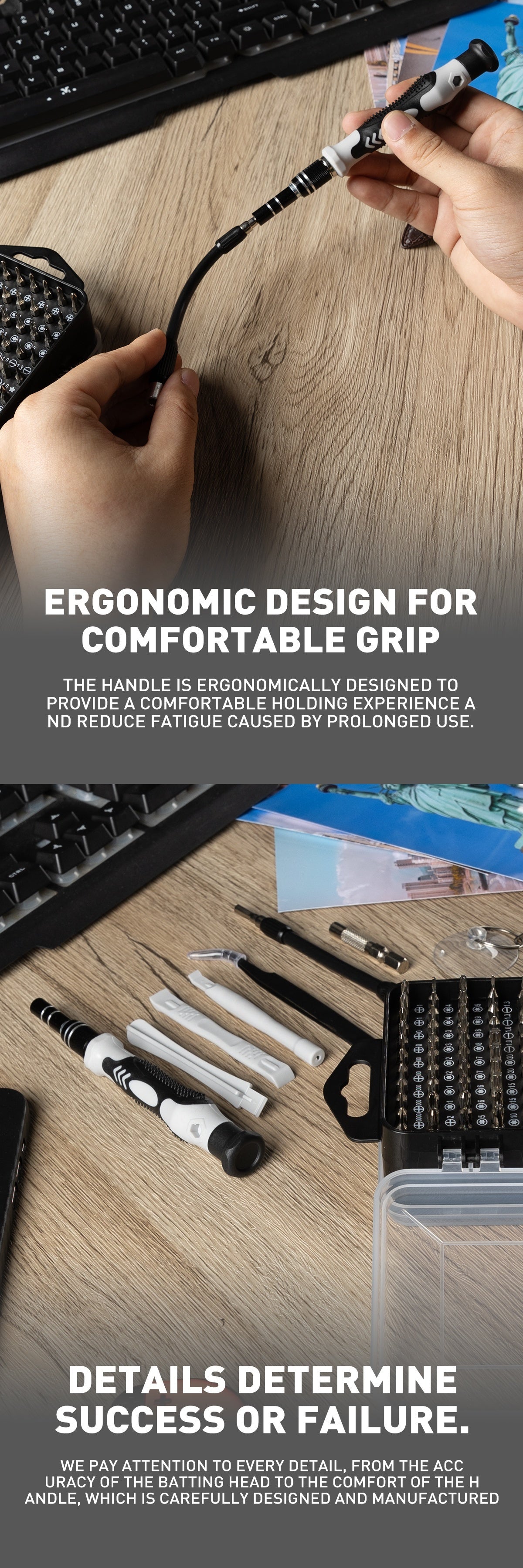 117in 1 Precision Screwdriver Set, Electronics Magnetic Repair Tool Kit with Case for Repair Computer, for iPhone, PC, Cellphone, Laptop, for Switch, PS4, Game Console, Watch, Glasses Etc