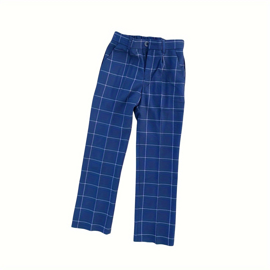 [Stripes | Casual] Stripes Pattern Boy's Suit Pants | Outdoor Casual Stylish Loose Fit Trousers | For All Seasons As Gift