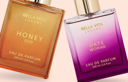 Luxury Gift Set for Women Featuring Bella Vita - Includes Honey Oud And Senorita Perfumes, 2pcs