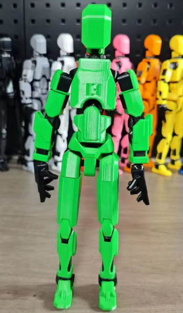 Poseable Action Figures Multi-Pack – 3 or 5 Figure Sets (Fixed Color Combinations)