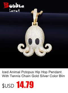 11MM Round Men Women Stud Earring Gold Color Iced Cubic Zircon Screw Back Earrings Hip Hop Jewelry