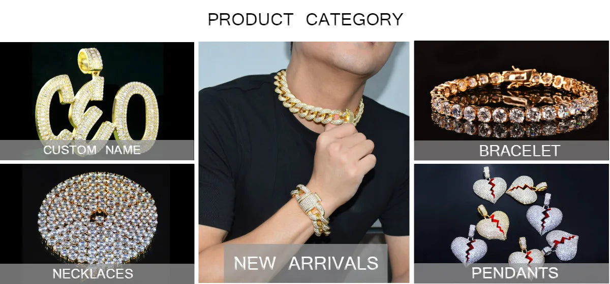 10MM Square Men Women Stud Earring Gold Color Full Cubic Zircon Screw Back Earrings Hip Hop Jewelry for Gift