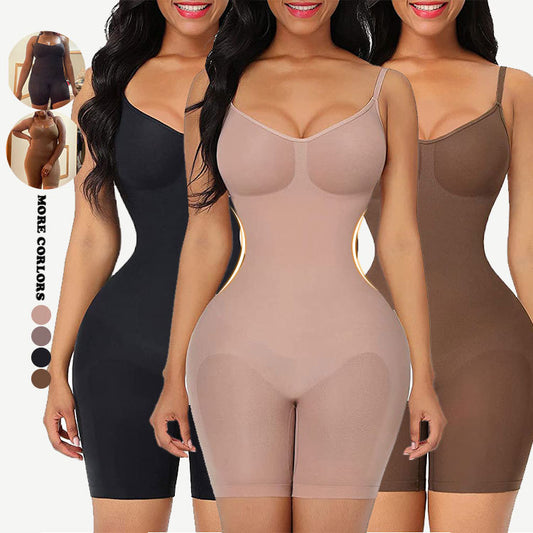 Fashion Plus Size New Arrival Hip Lifting Seamless Shapewear Women's Corset Full Body Sling Belly Contraction Bodybuilding One-Piece Intimates