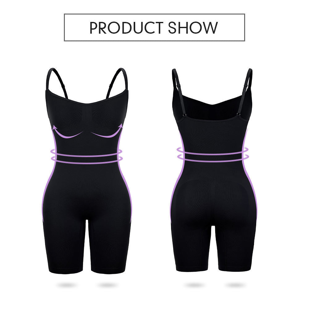 Fashion Plus Size New Arrival Hip Lifting Seamless Shapewear Women's Corset Full Body Sling Belly Contraction Bodybuilding One-Piece Intimates