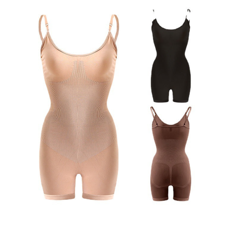 Fashion Plus Size New Arrival Hip Lifting Seamless Shapewear Women's Corset Full Body Sling Belly Contraction Bodybuilding One-Piece Intimates