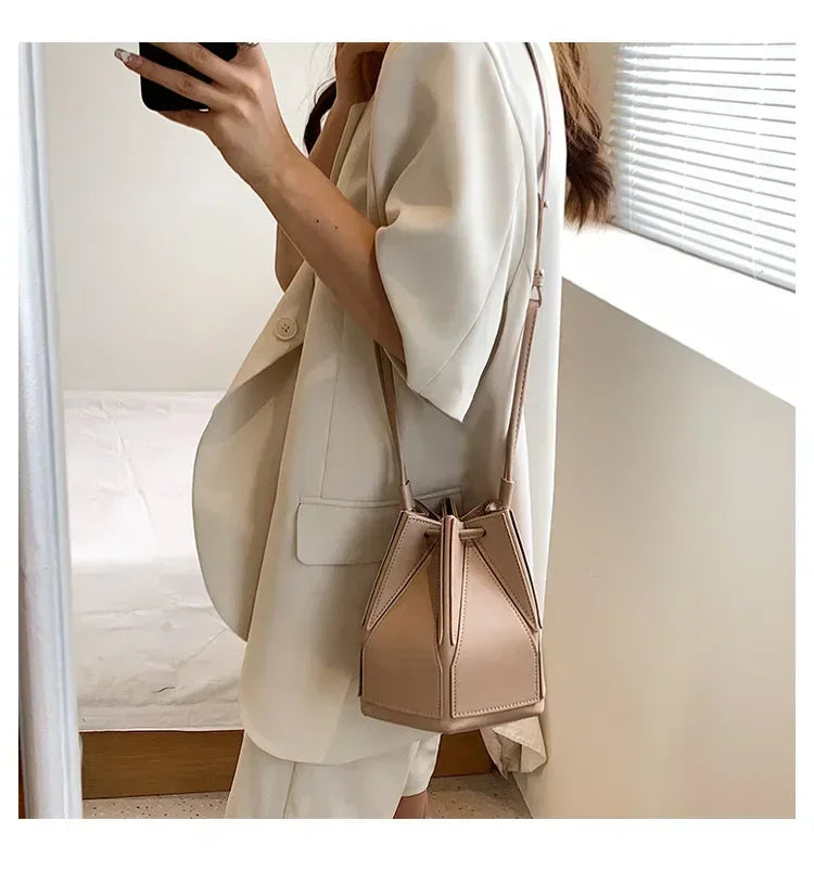 Women's Niche Foldable Bag Multifunctional Messenger Bag Portable Bag High Quality Popular Summer New 2025 Purses and Handbags