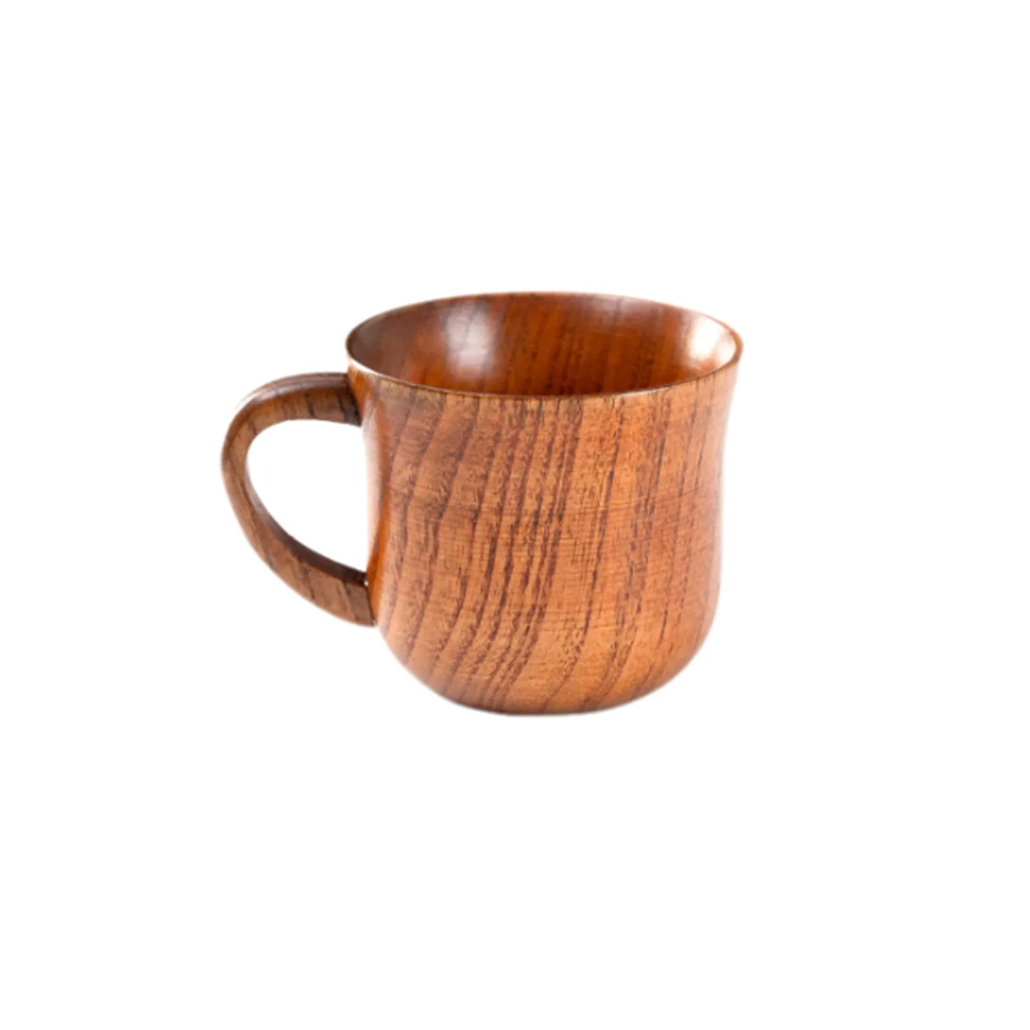 New Beer Mug Wooden Coffee Mug Wooden Creative Mug With Handle Cup High Temperature Resistant
