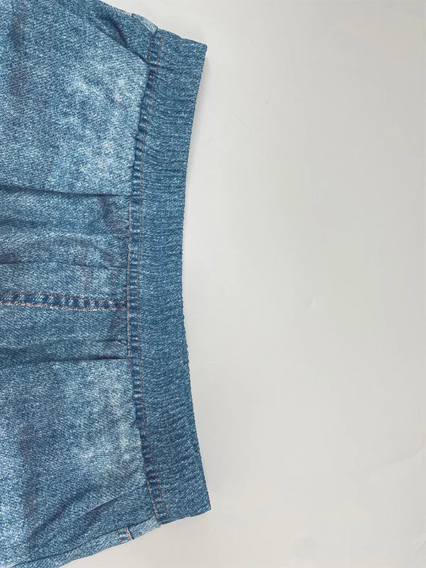 Krisstargirl Summer Women's Urban Flower Printed Pants 2025 New Loose Casual Hight Waist Wide Leg Trousers Bottoms for Woman