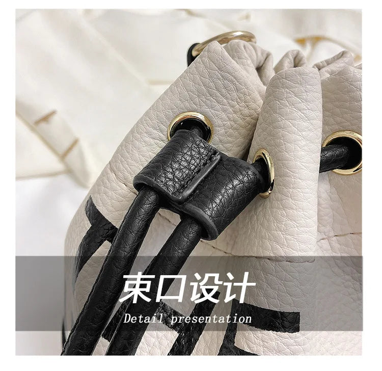New Fashion Women's Bucket Bag Trend Brand Casual Versatile Shoulder Bag High-end Classic Crossbody Bag Designer Luxury Handbag