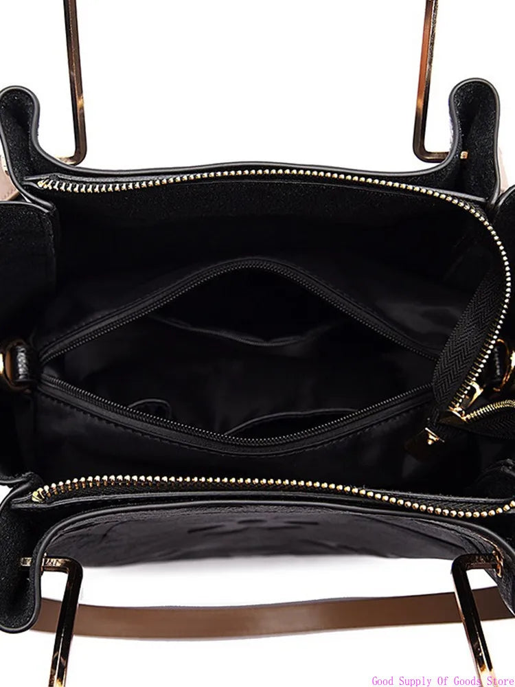 New Bag: Bucket Bag, Fashionable Texture, Embossed Women's Handbag, Large Capacity Mother and Child Bucket Bag, Mommy Bag