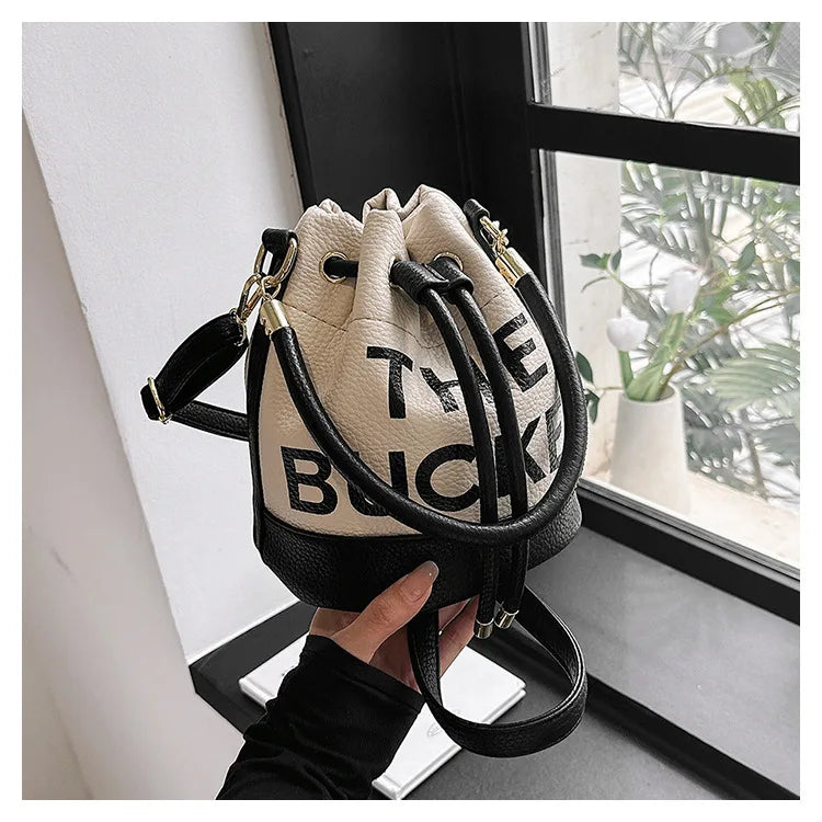 New Fashion Women's Bucket Bag Trend Brand Casual Versatile Shoulder Bag High-end Classic Crossbody Bag Designer Luxury Handbag