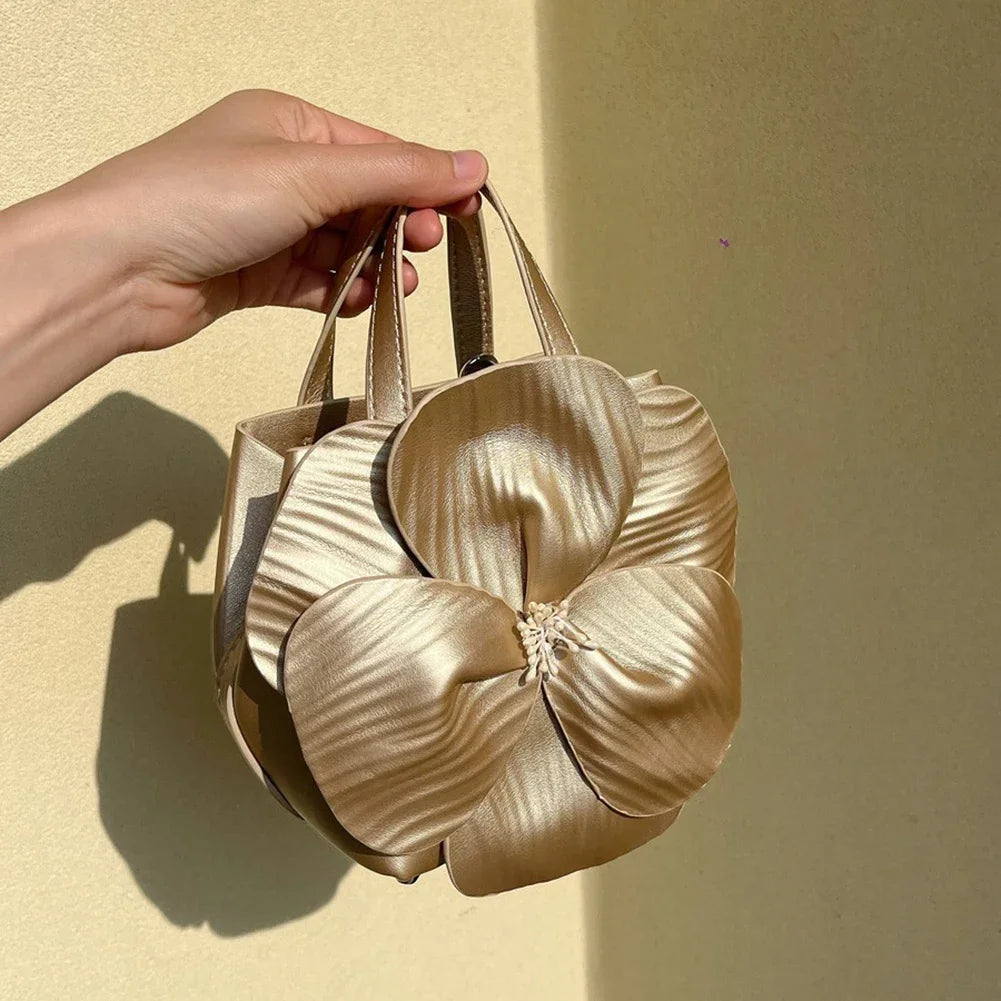 Floral Mini Handbag For Women Luxury Designer High Quality Fashion Handbags Wedding Purse Small Totes Elegant Evening Clutch Bag