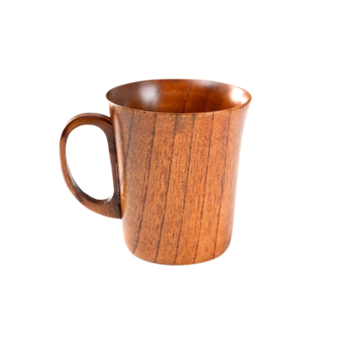 New Beer Mug Wooden Coffee Mug Wooden Creative Mug With Handle Cup High Temperature Resistant