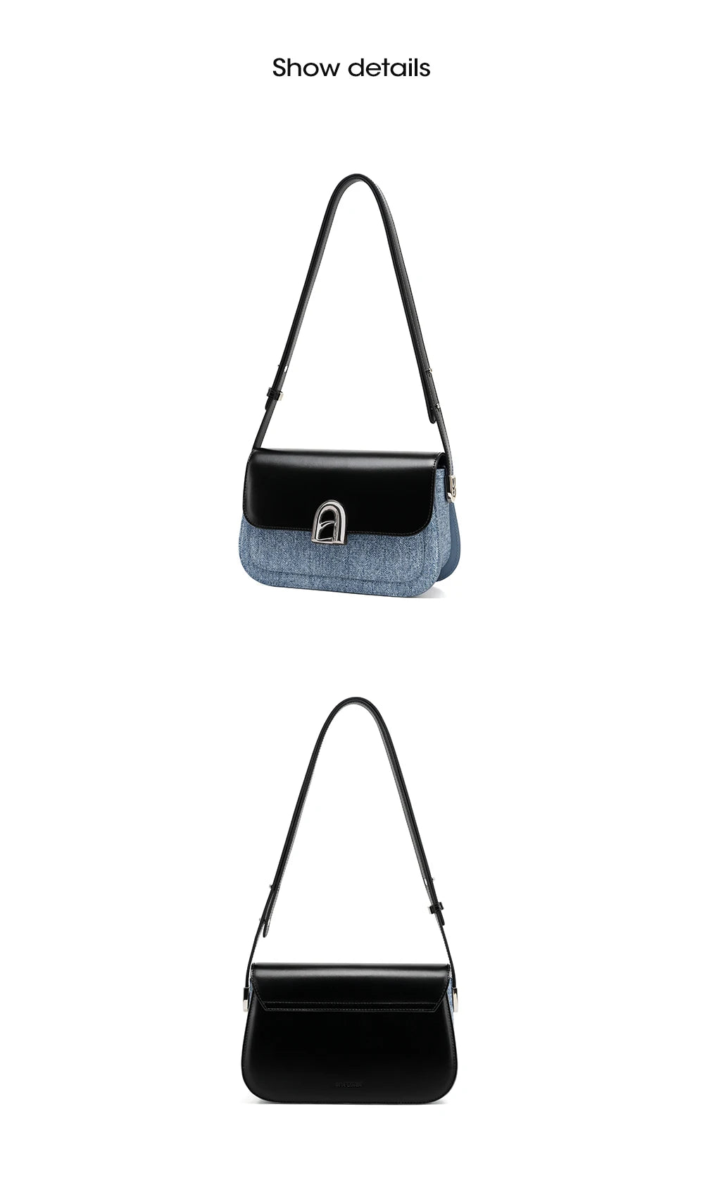 LA FESTIN Women's bag 2024 New Leather Bag Shoulder Crossbody Bag Fashion Designer Small Square Bag free shipping