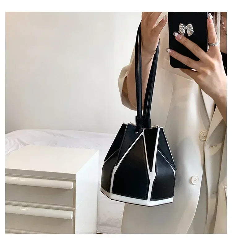 Women's Niche Foldable Bag Multifunctional Messenger Bag Portable Bag High Quality Popular Summer New 2025 Purses and Handbags