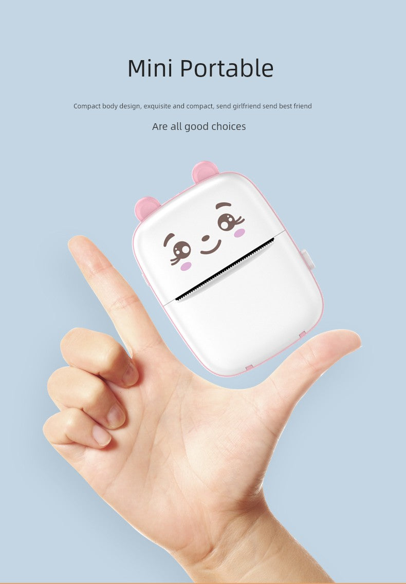 Mini Student Pocket Wrong Question Printer Meow Printer Thermal Photo Label Small Household Portable Cheap